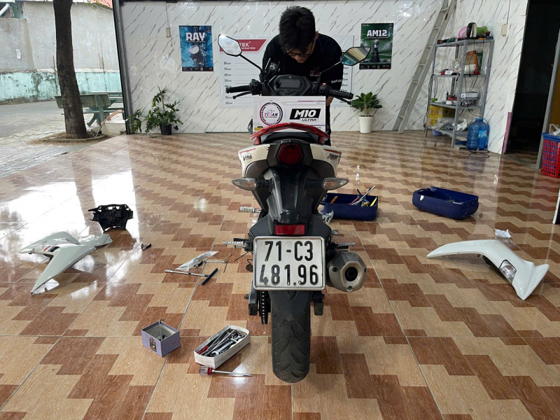 Độ đèn nâng cấp ánh sáng NÂNG CẤP ÁNH SÁNG M10 ULTRA V2 CHO XE EX155